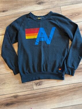 Aviator Nation Bolt Logo Crew Sweatshirt – Size Small- retail $185